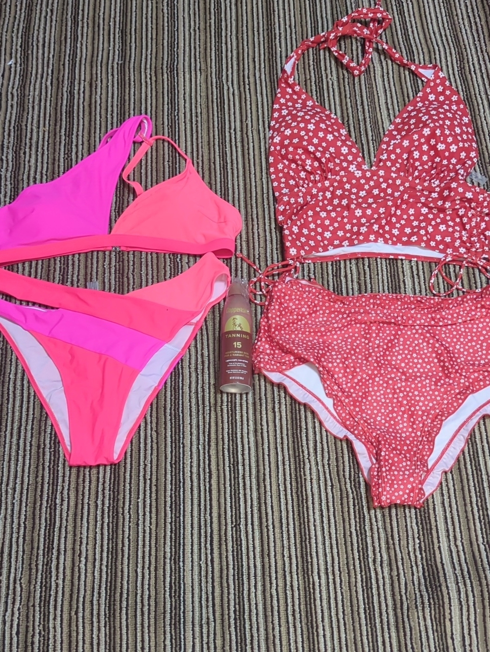 #0154 Neon Flower Swim Combo